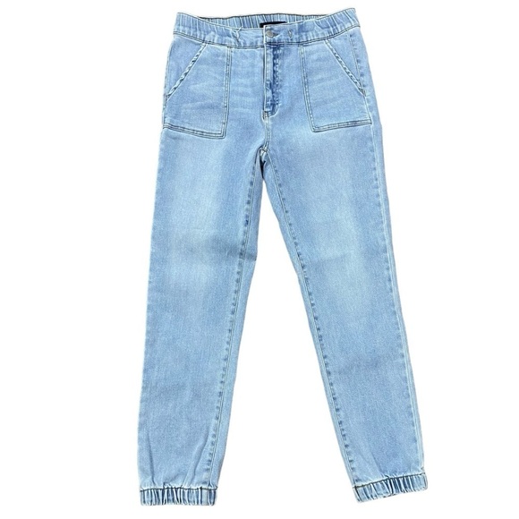 Risen Mid-Rise Jogger Style Skinny Jeans Size 31 - Picture 3 of 11